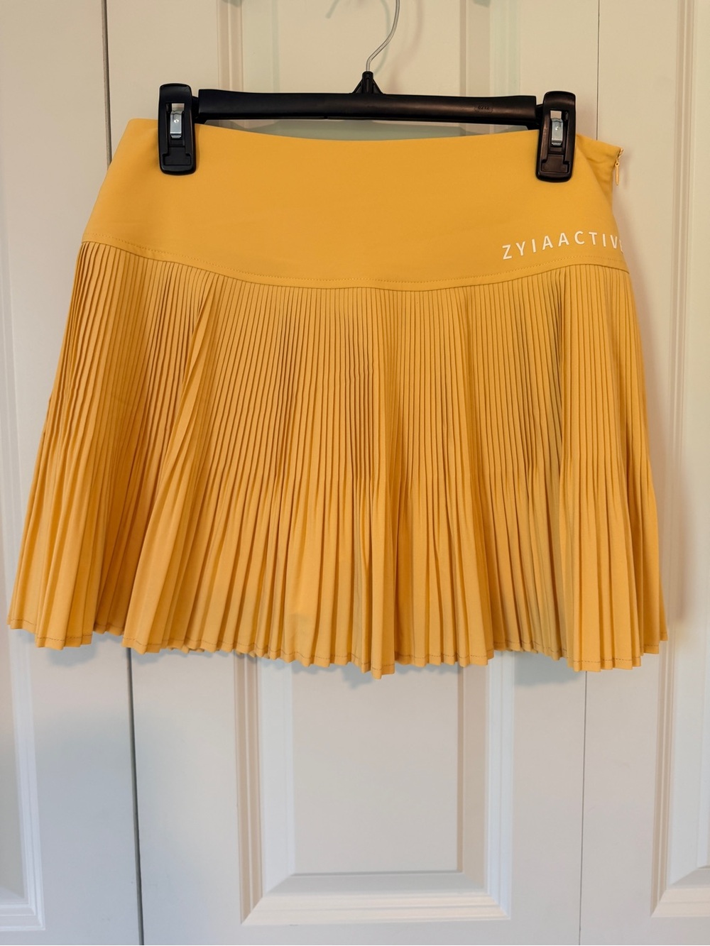 ZYIA Active Dry Mustard Swing Skirt